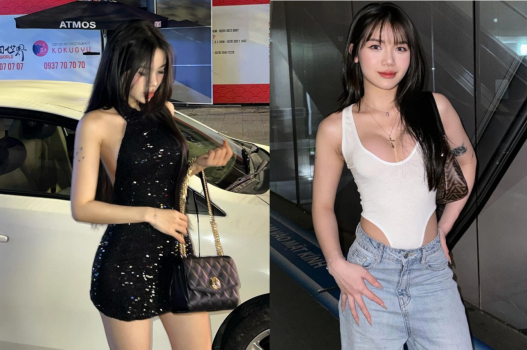 Clip nóng em xinh vú to mê hàng hiệu